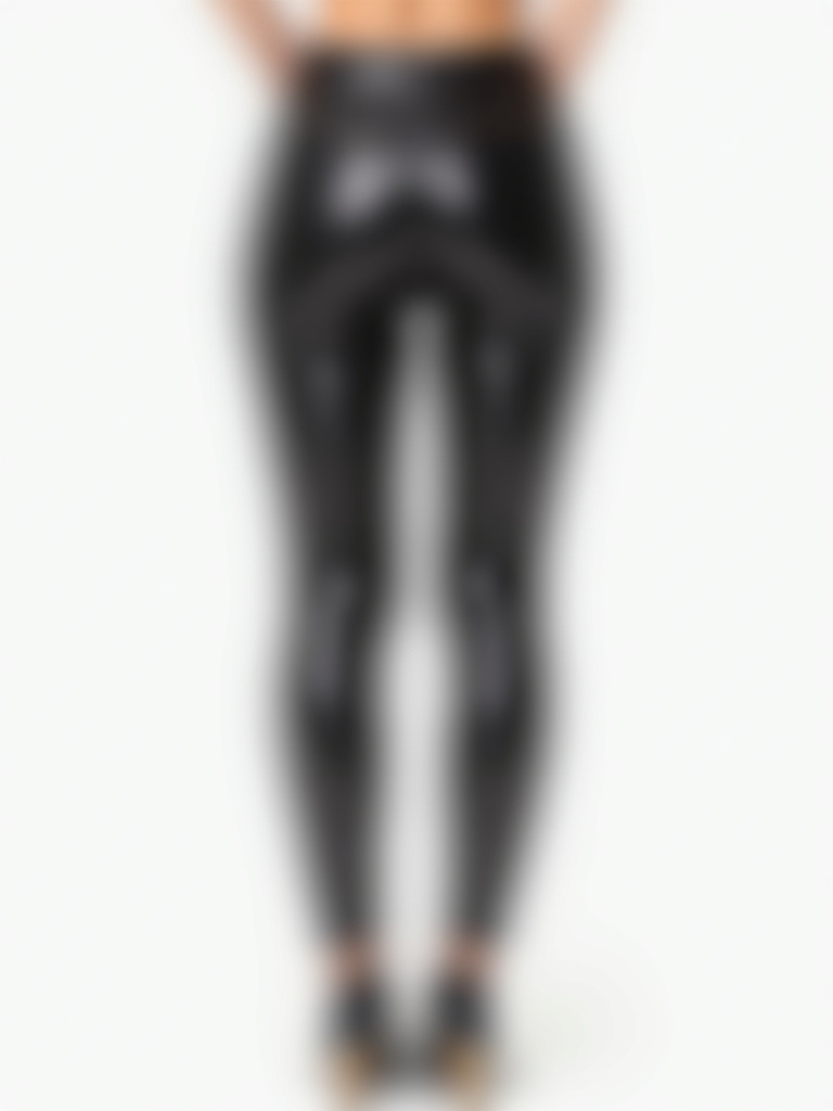 Legging similicuir Taille haute